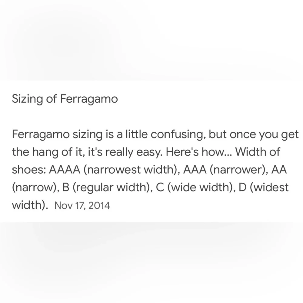 NEW Ferragamo Audrey shoes 8AA Narrow - Picture 7 of 7